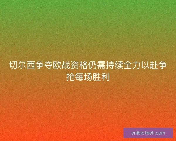 切尔西争夺欧战资格仍需持续全力以赴争抢每场胜利